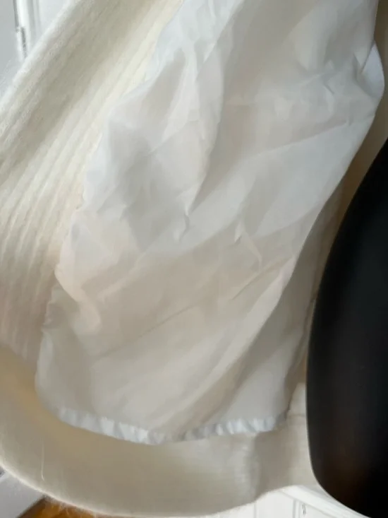 Vintage 80s Eddie Dassin Beaded Angora Cardigan, Size Medium - Picture 8 of 15